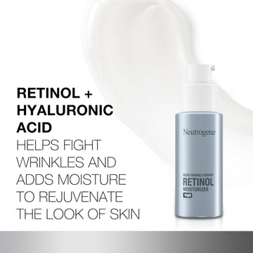 Neutrogena Rapid Wrinkle Repair – texture-creme, absorption rapide lors de votre rituel.