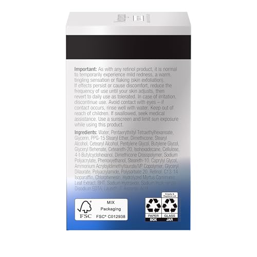 Crema no comedogenica de Neutrogena Retinol Pro+ apta para todo tipo de piel.