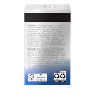 Crema no comedogenica de Neutrogena Retinol Pro+ apta para todo tipo de piel.