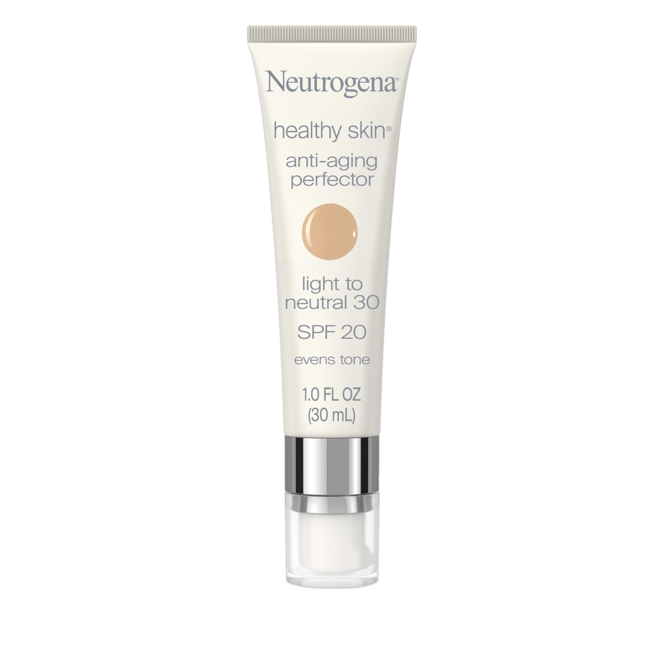 Neutrogena Retinol Tratamiento Hidratante Facial SPF20, envase compacto para uso diario