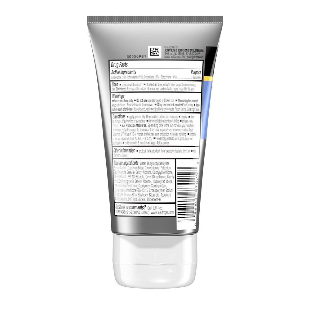 Neutrogena Sport Face SPF 70+ uso diario en formato de viaje.