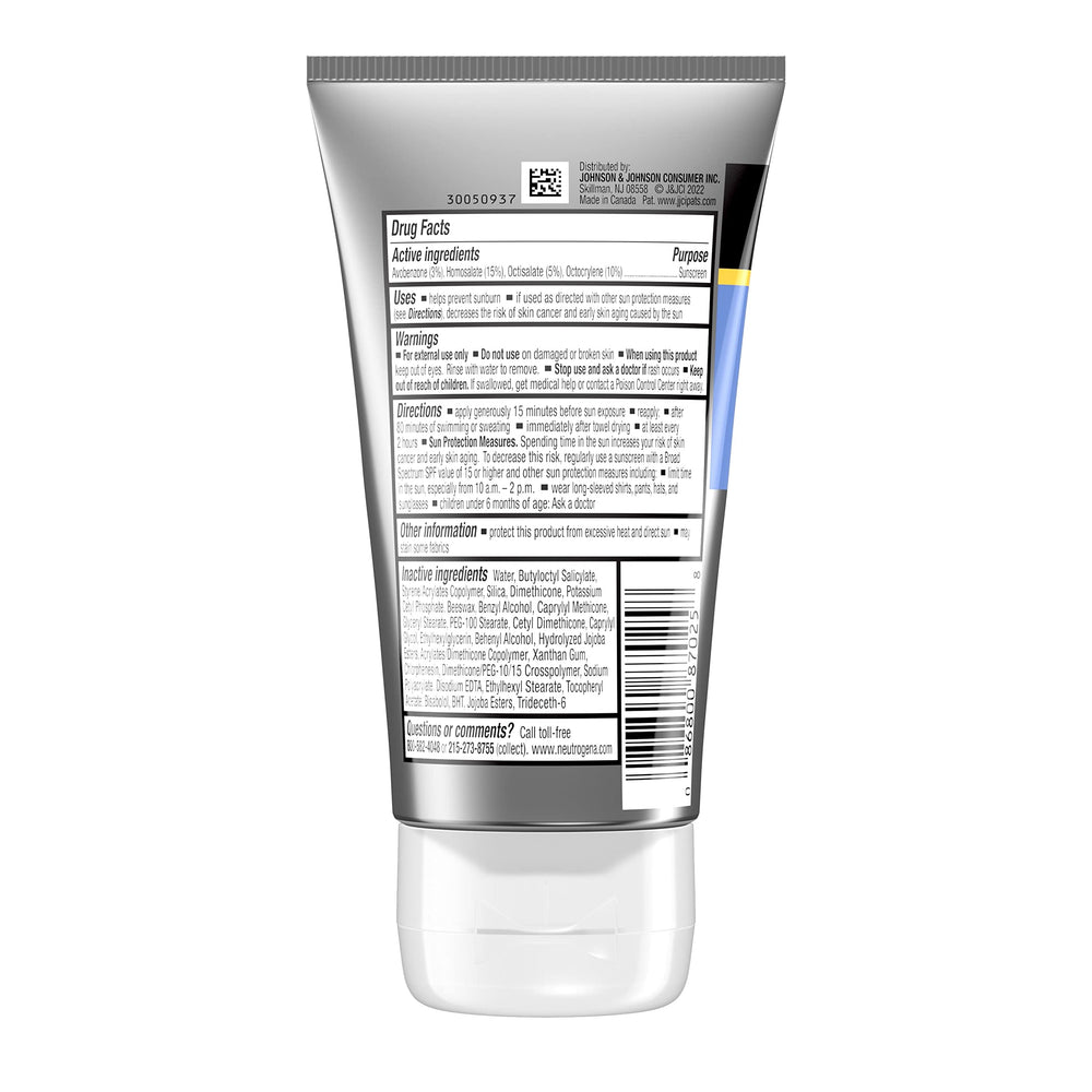 Neutrogena Sport Face SPF 70+ protección exterior para caminatas.