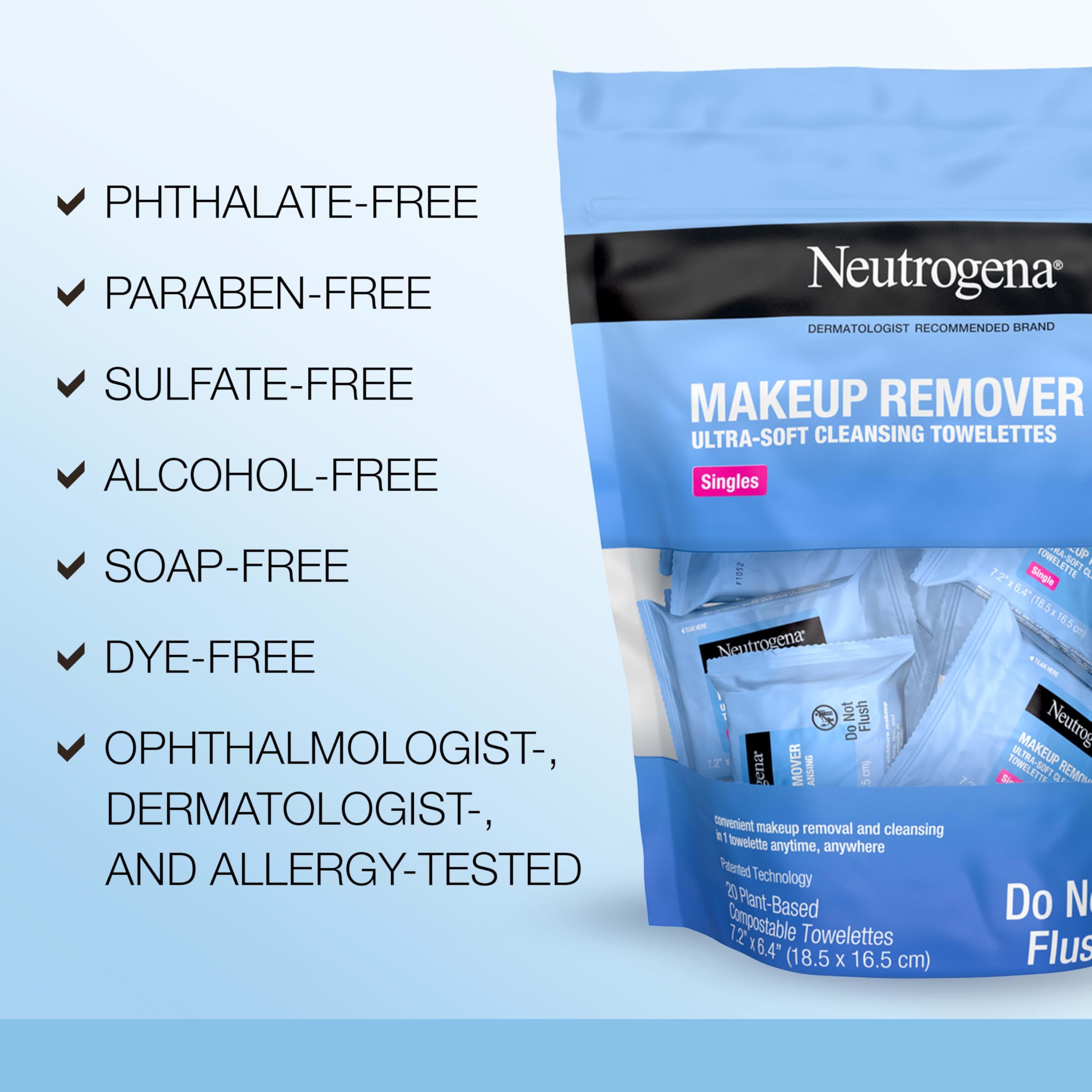 Desmaquilla máscara impermeable con Neutrogena sin frotar.