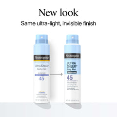 Bruma corporal de Neutrogena, acabado ultraligero sin grasa