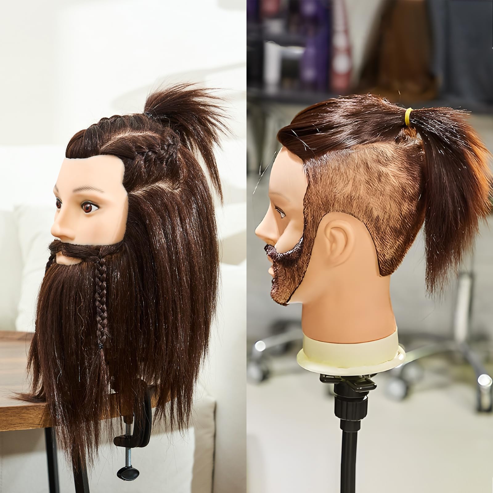 Neverland Beauty & Health Head para prácticas de cosmetología y peluquería en academias.