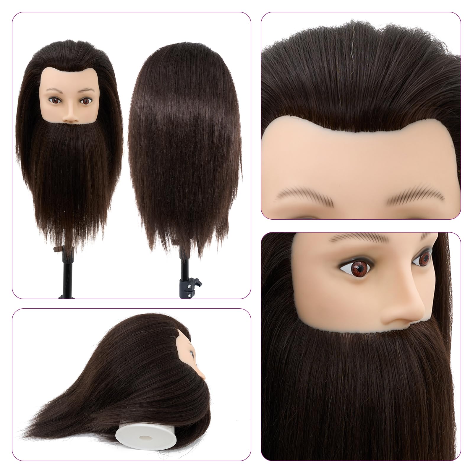 Neverland Beauty & Health Head incluye set de trenzado para peinados detallados.