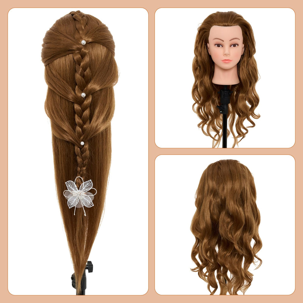 Neverland cabeza de muñeca con kit de herramientas para estilismo capilar
