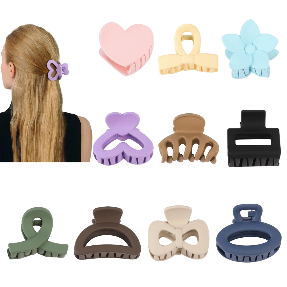 NEW LIVE pinzas cabello mini 1-5 pulgadas con 10 estilos para uso diario