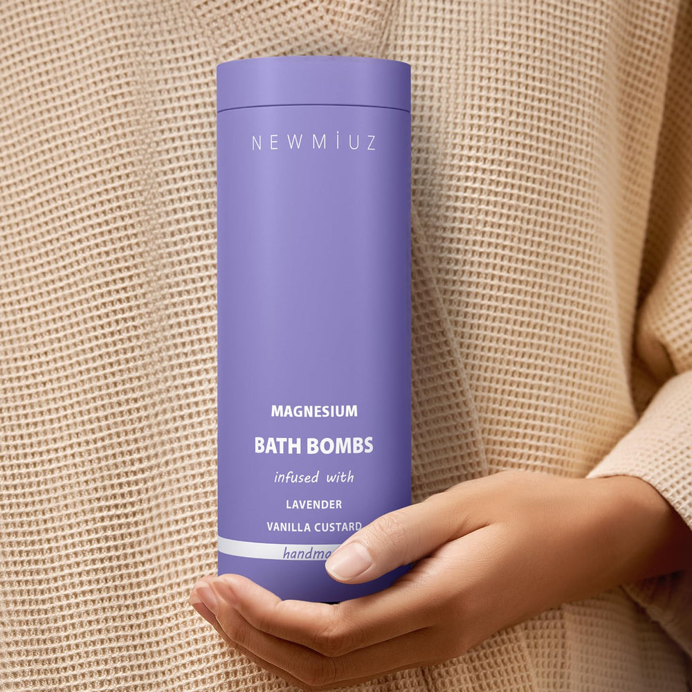 Bomba de baño New Miuz aceites esenciales para relajación diaria