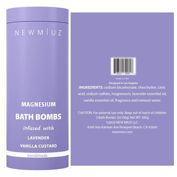 Bomba de baño New Miuz spa en casa experiencia aromática