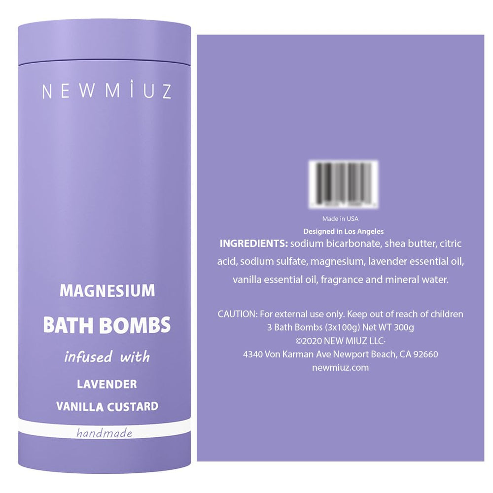 Bomba de baño New Miuz spa en casa experiencia aromática