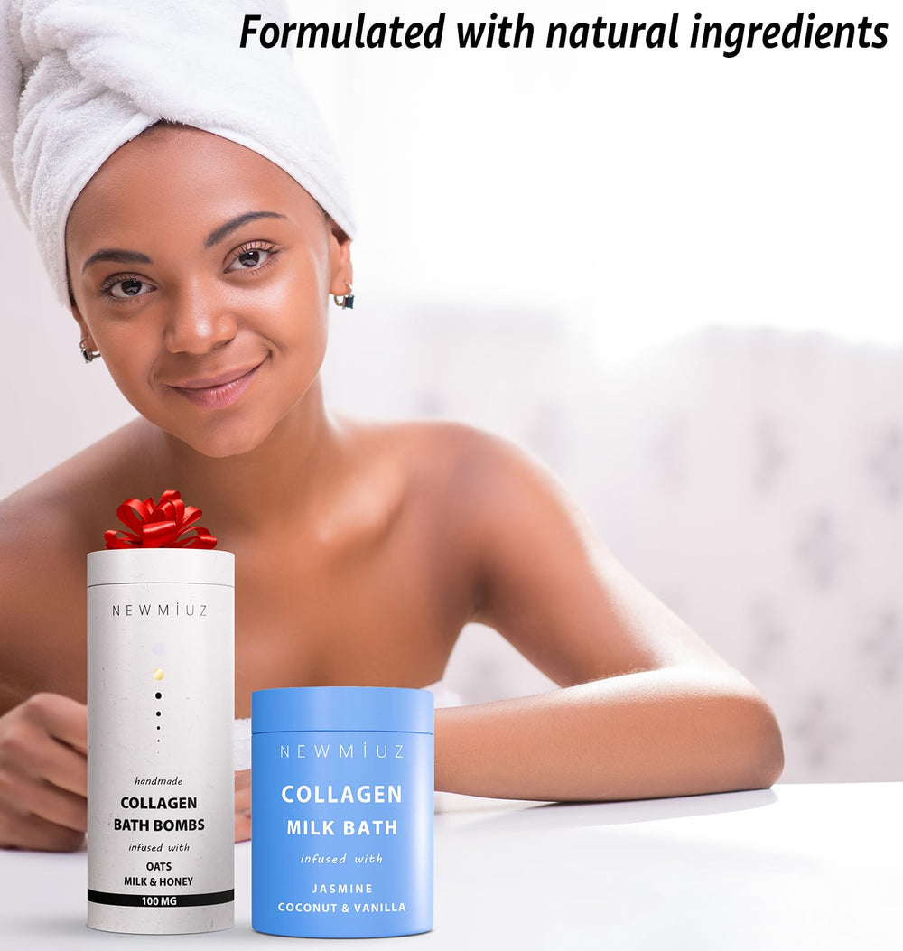 Bomba de baño New Miuz con aceites esenciales y aroma relajante
