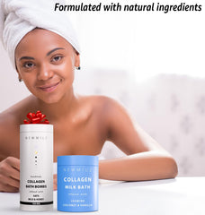 Bomba de baño New Miuz con aceites esenciales y aroma relajante