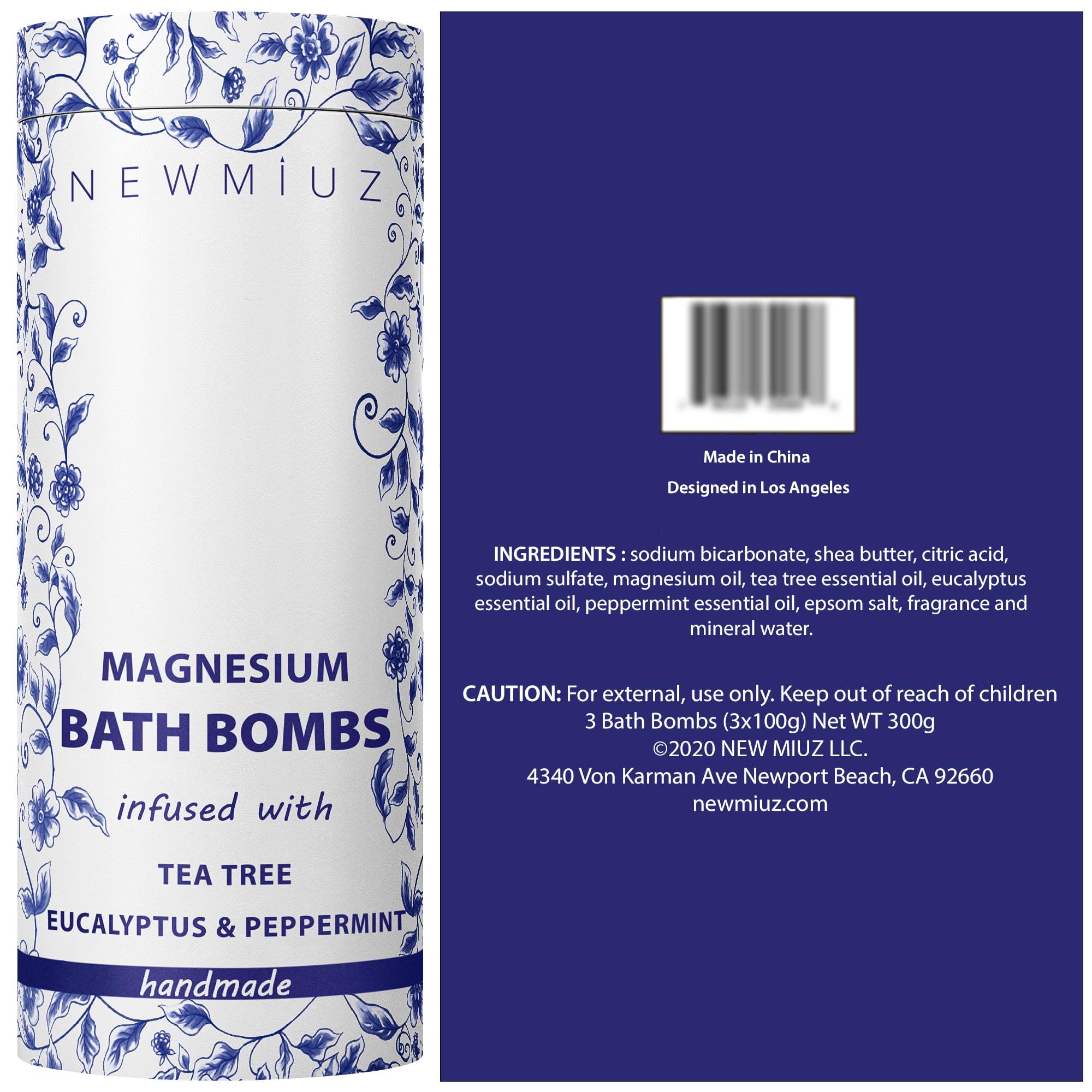 New Miuz bomba de baño lujo y aromaterapia para spa en casa