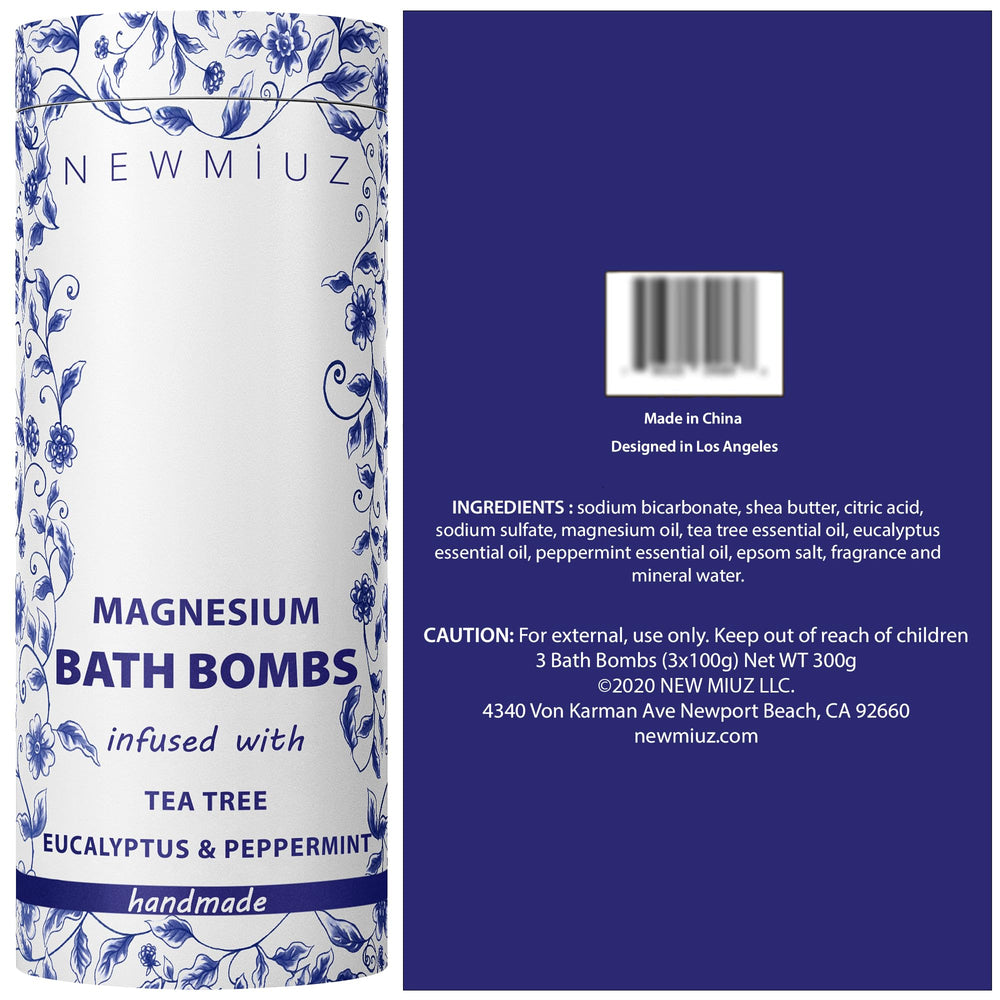 New Miuz bomba de baño lujo y aromaterapia para spa en casa
