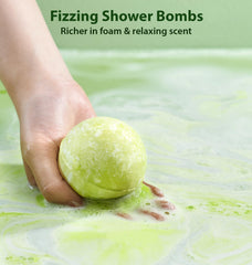New Miuz bomba de baño menta-eucalipto-relajante para terminar el día.