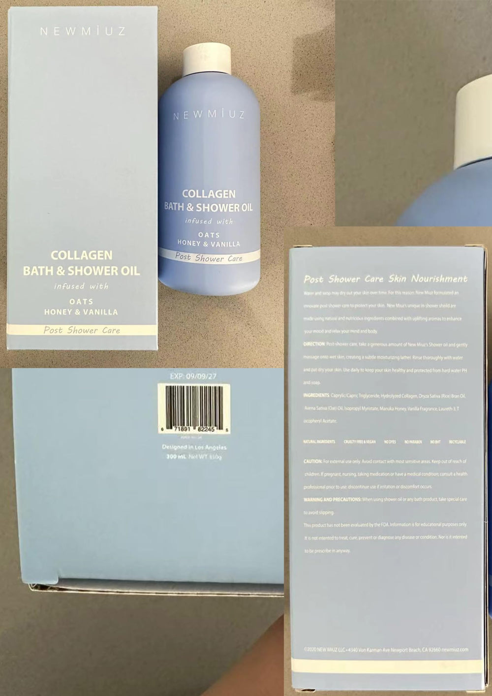 New Miuz Collagen InShower: protección frente al agua dura para piel más suave