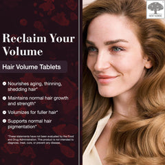 NEW NORDIC tabletas volumen cabello: envase frontal muestra el diseño escandinavo