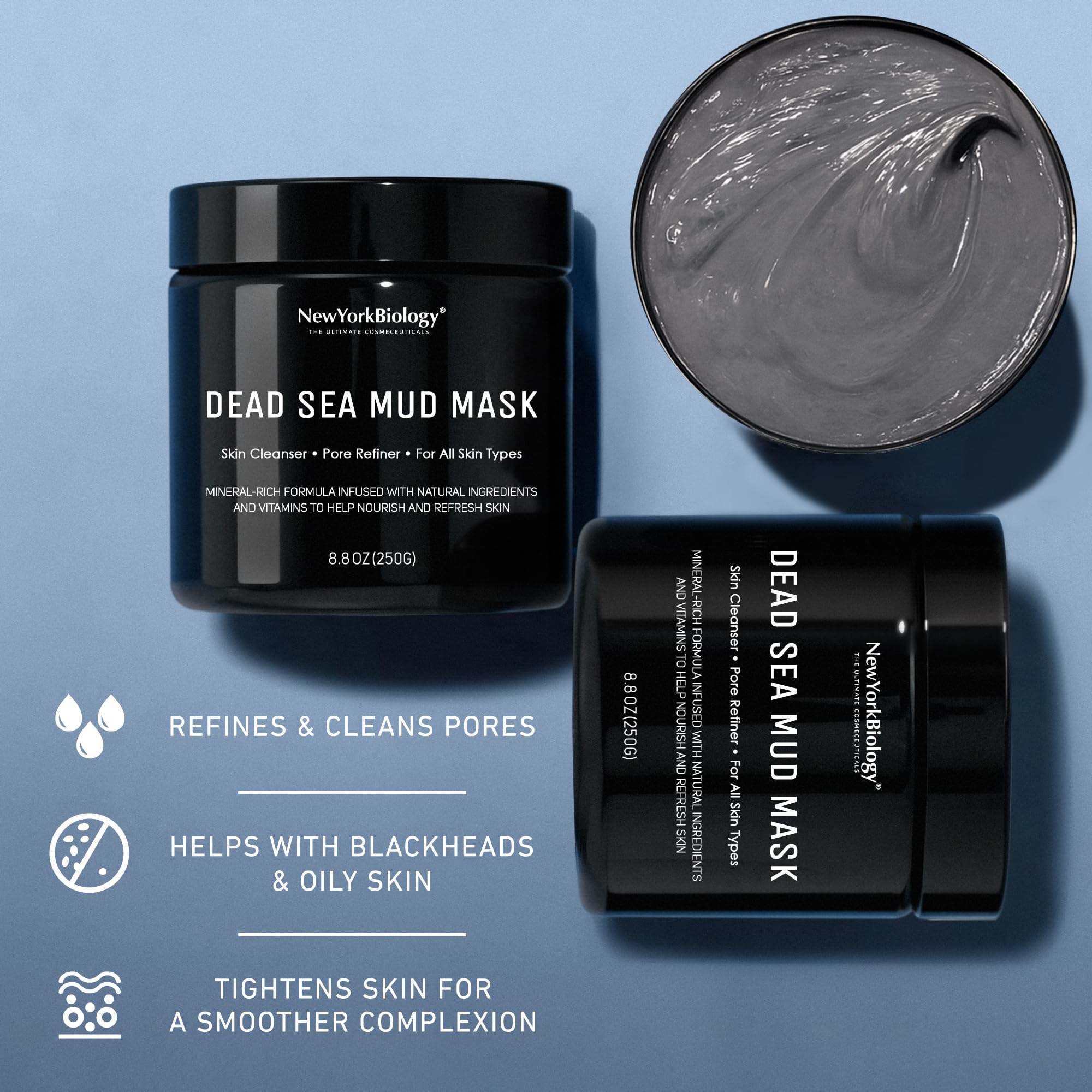 NEW YORK BIOLOGY exfoliacion suave de la dermis con lodo mineral