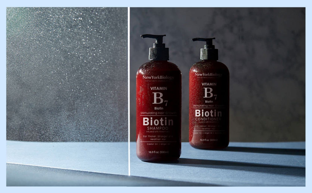 New York Biology Biotina shampoo hecho en EE UU