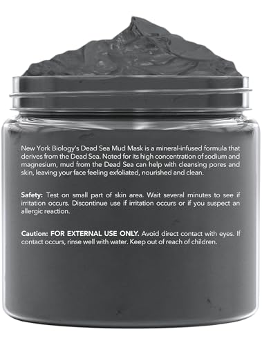 NEW YORK BIOLOGY Mascarilla lodo Mar Muerto con árbol de té, purifica poros.