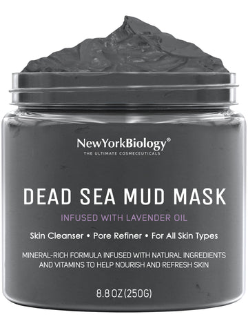 NEW YORK BIOLOGY Mascarilla lodo Mar Muerto en bote para purificar poros