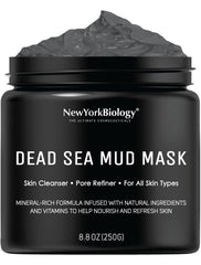 NEW YORK BIOLOGY mascarilla de lodo del Mar Muerto para rostro y cuerpo, purifica poros