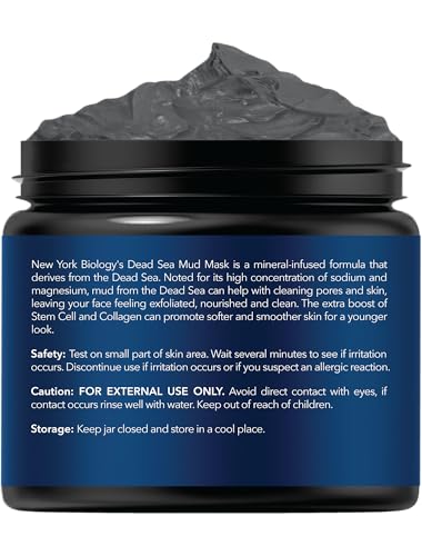 New York Biology Masque argile mer morte corps purifiant et régénérant.