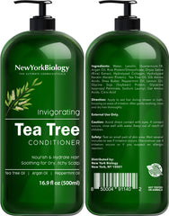 Shampoing arbre à thé: texture onctueuse, nettoyage profond et douceur.