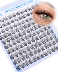 Newcally clusters pestanas c-curly 10-14mm, realce natural suave para uso diario