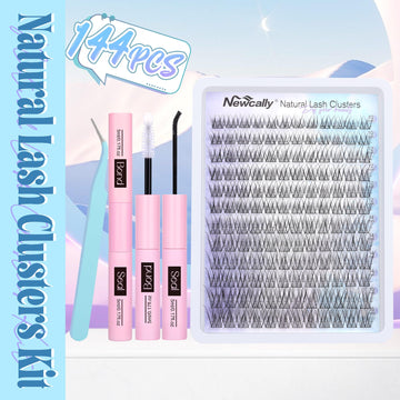 Fibras sinteticas suaves y ligeras de Newcally para un look cómodo