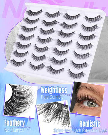 Newcally pestanas 15 usos: opcion economica para looks versatiles.