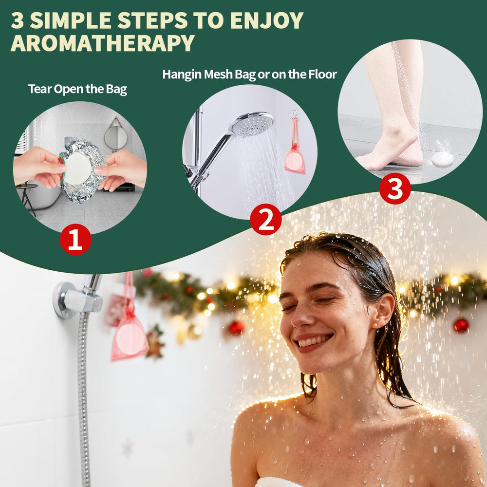 NEWFEIFAN bloques-ducha-aroma-vapor: aroma envolvente para momentos de cuidado personal.