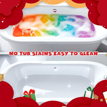 NEWFEIFAN bomba de baño textura suave para piel sensible