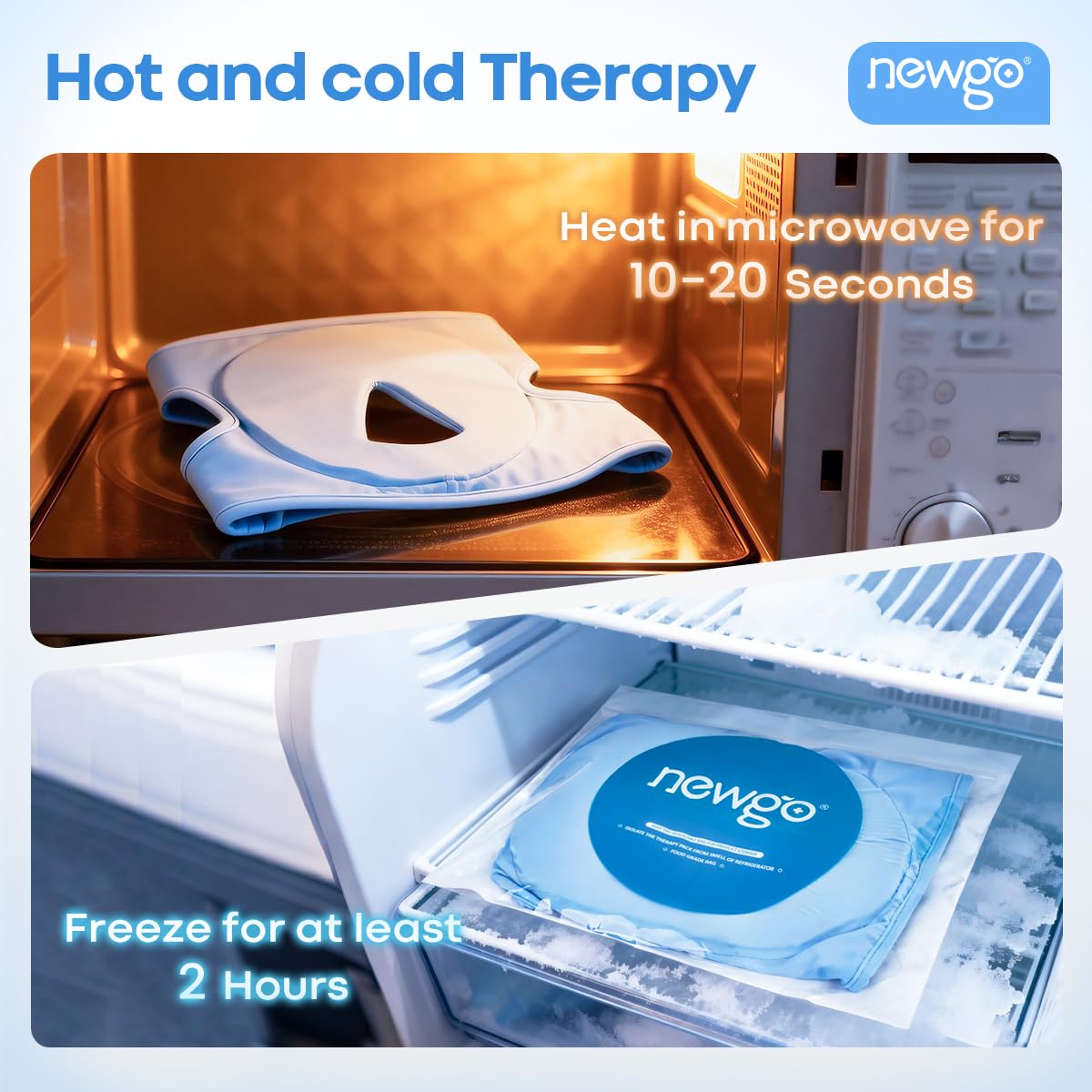 NEWGO bolsa de almacenamiento refrigerada para conservar la mascarilla.