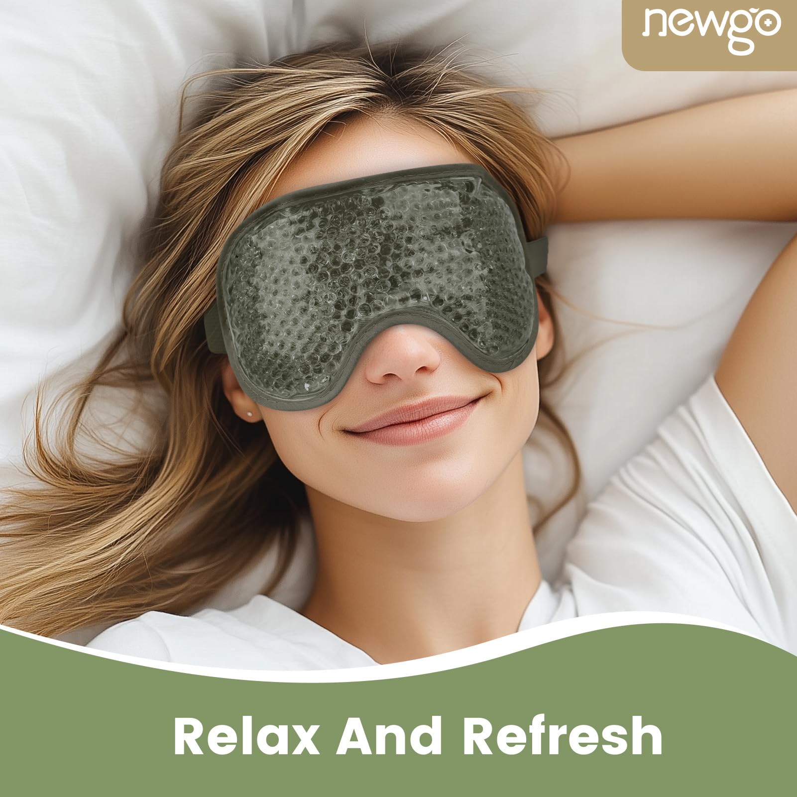 NEWGO estuche reutilizable para guardar la mascarilla y evitar olores.