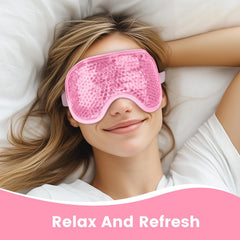 NEWGO terapia frío/calor, uso versátil para aliviar molestias o cansancio ocular.