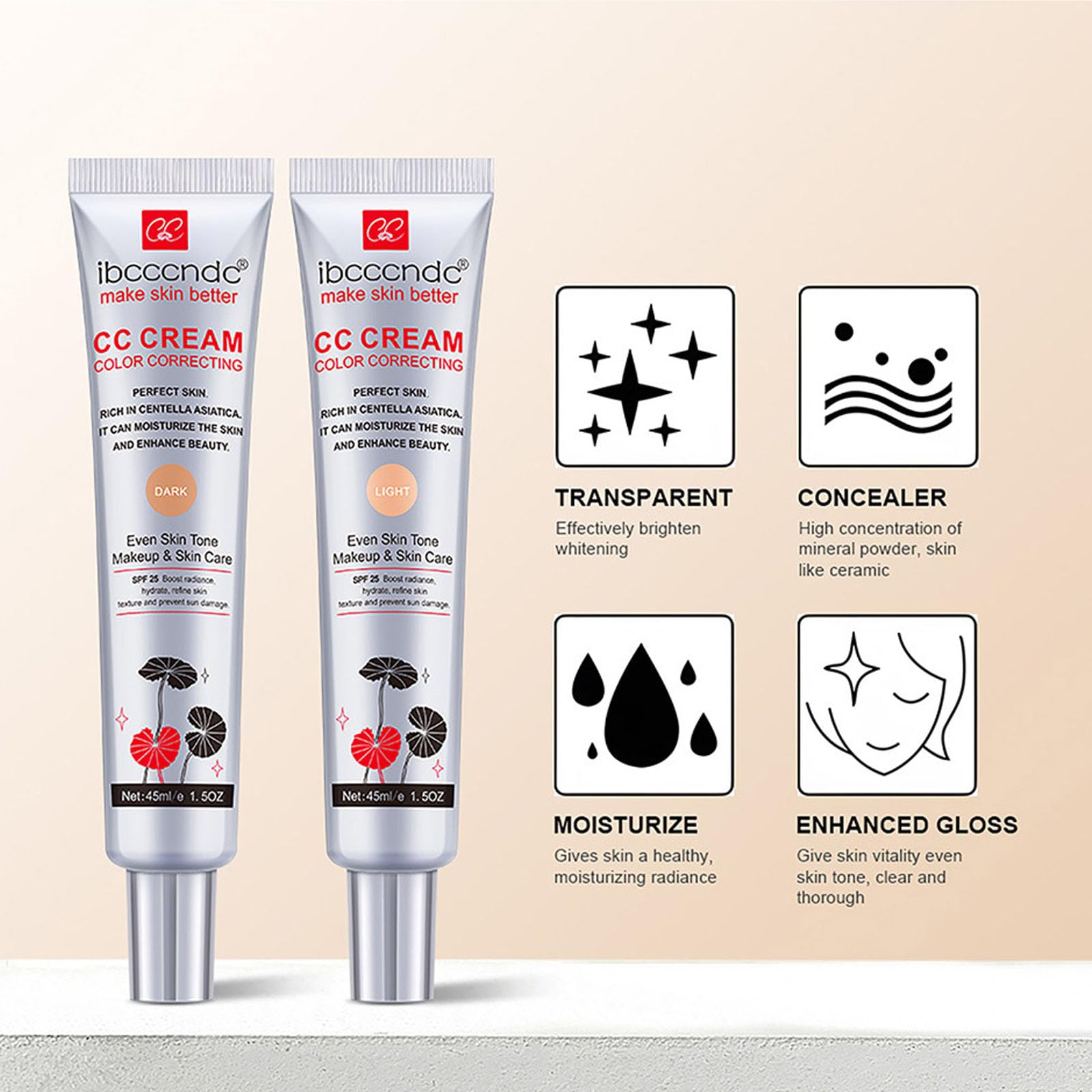 New Irven CC Cream SPF25: protección solar para uso diario