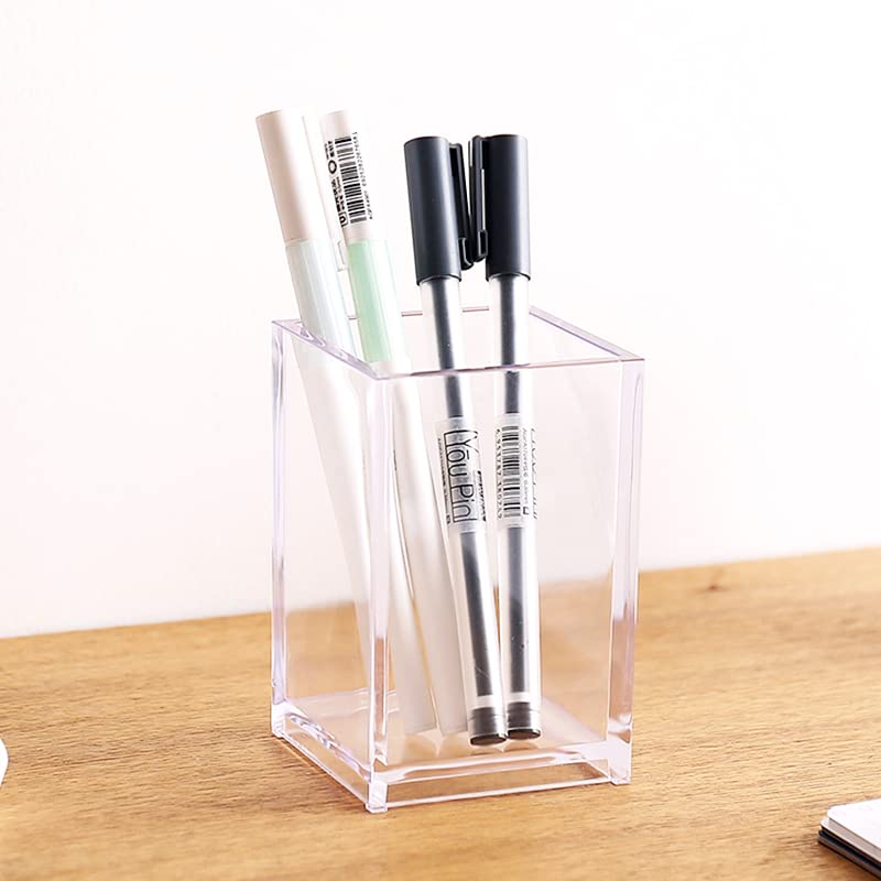 Newkita organizador acrílico para maquillaje y escritorio aporta claridad.