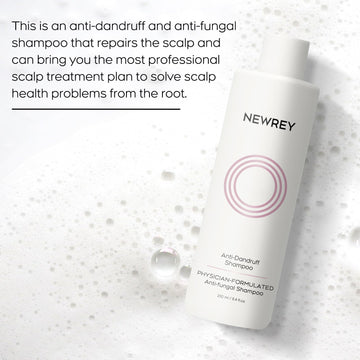 NEWREY champú para cabello con permanente, cuidado suave
