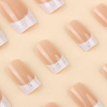 Uñas NEWSPIED cuadradas medianas, ajuste cómodo para uso diario.