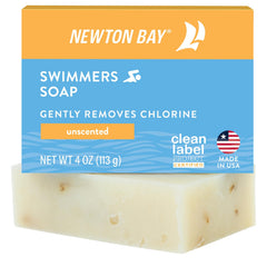 Newton Bay Jabon Nadadores con aceite de oliva, suaviza la piel tras nadar.