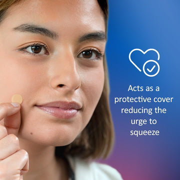 Nexcare Acne Cover cambio de color indica absorción