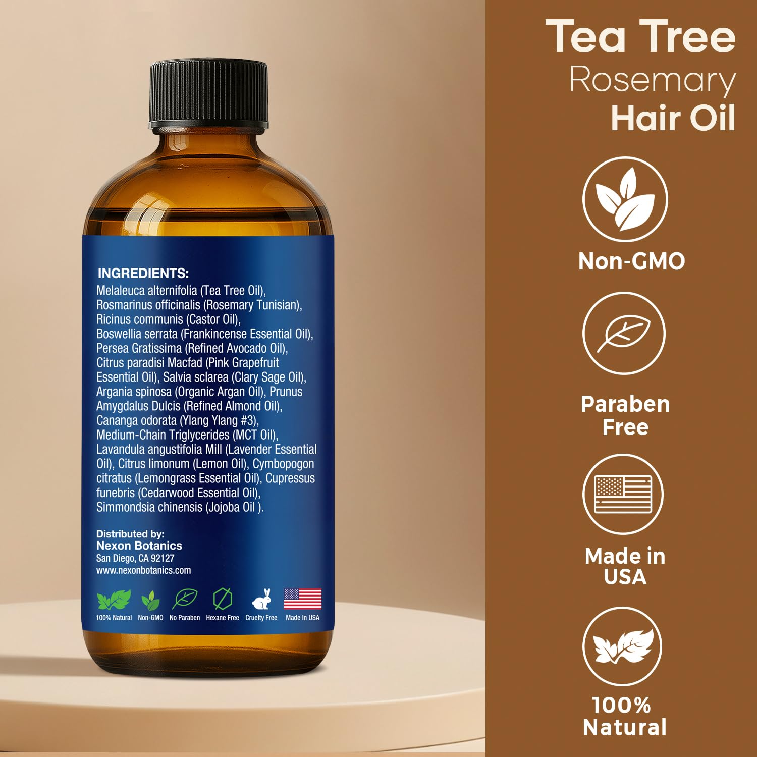 Mezcla de Aguacate y Jojoba para hidratación capilar