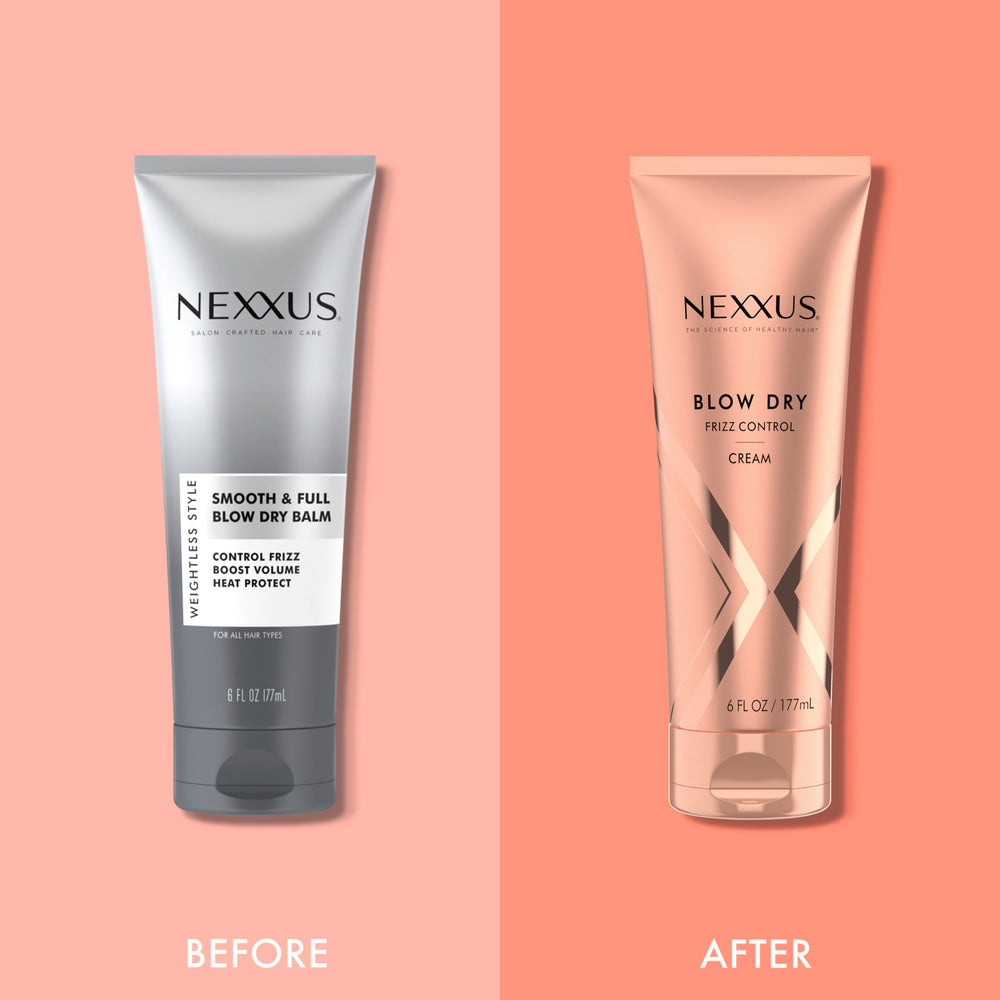 Nexxus aplicación uniforme: emulsión que reparte el producto sin esfuerzo.