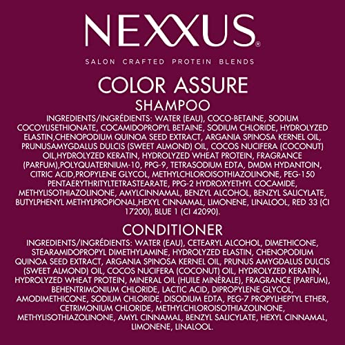 Nexxus Color Assure resultados visibles en color mejorado