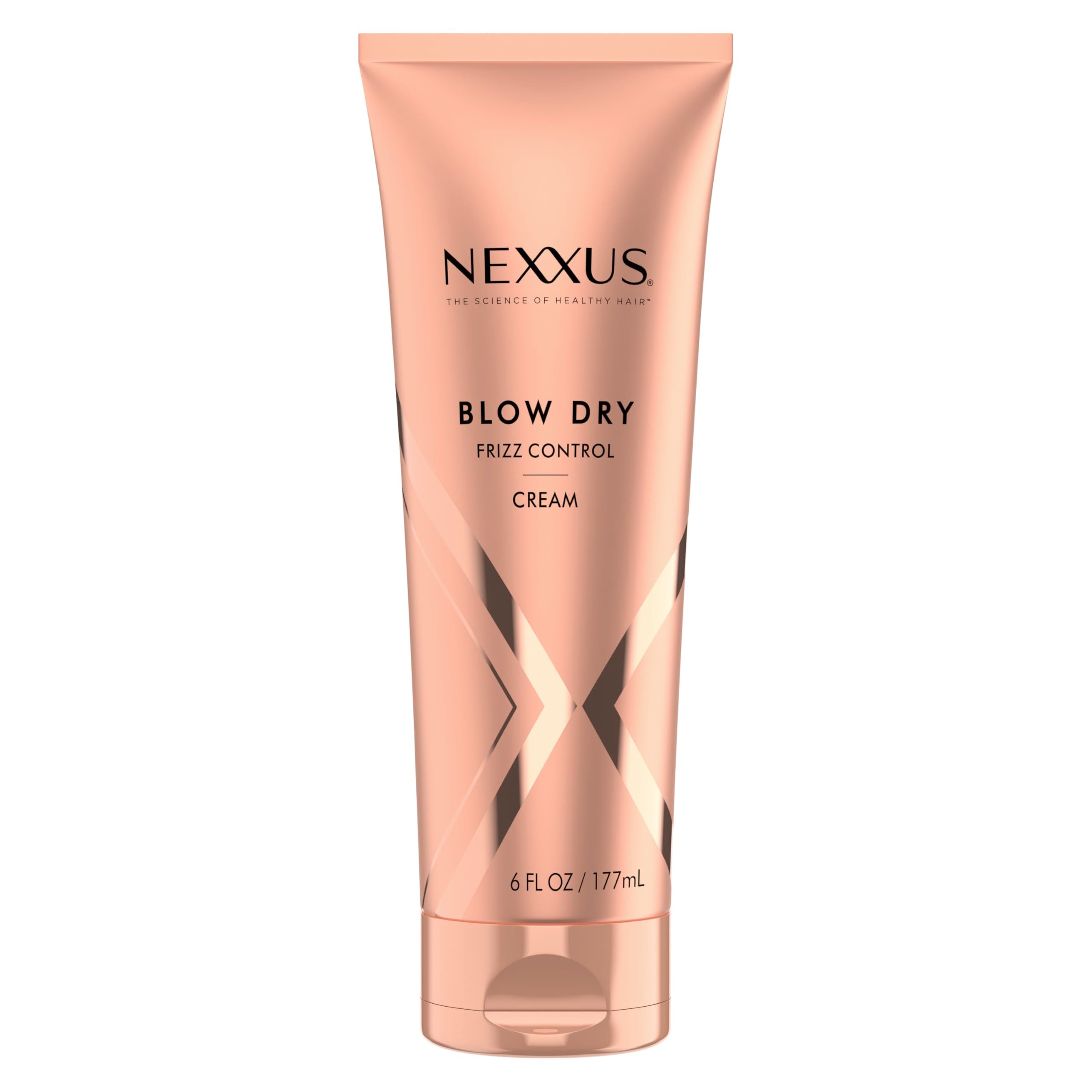 Nexxus crema secado cabello: frizz-control para acabado suave.