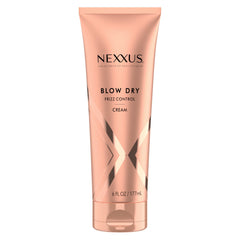Nexxus crema secado cabello: frizz-control para acabado suave.