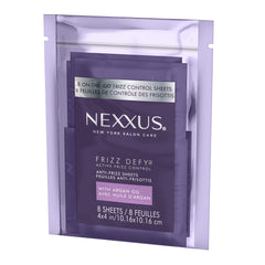 Nexxus Defy antifrizz, hoja de seda para textura suave