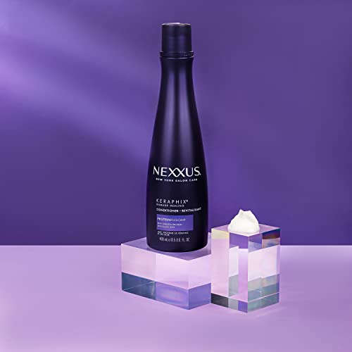 Cabello dañado recobra suavidad gracias a Keraphix.